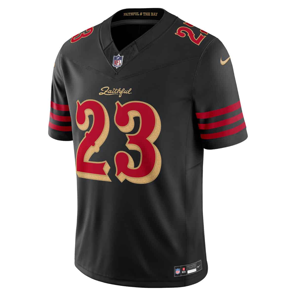 Men's Christian McCaffrey San Francisco 49ers Nike 2025 Rivalries