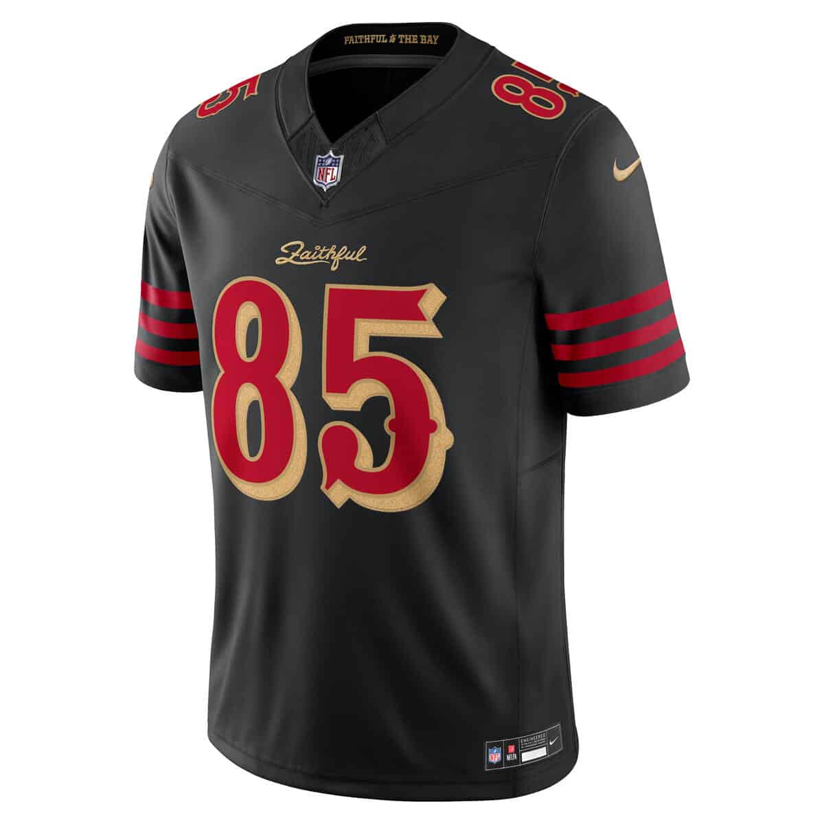 NFL 49ers ジョージ・キトル NIKE レプリカジャージ【MD】 Men's George Kittle San Francisco 49ers Nike 2025 Rivalries