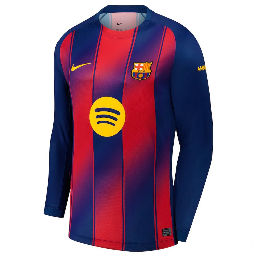 Men's Lamine Yamal FC Barcelona 2025/26 Nike Home Stadium Replica