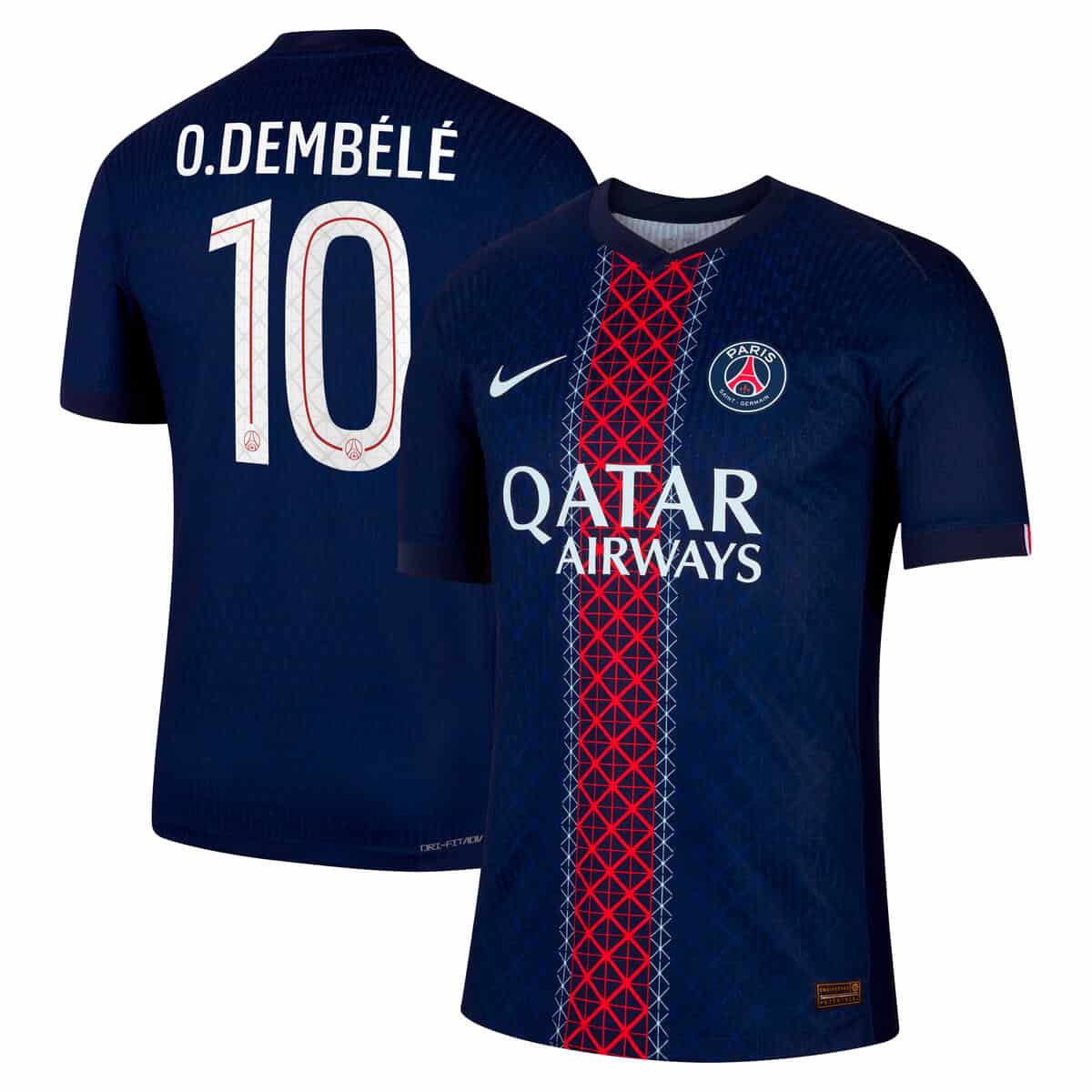 Men's Ousmane Dembélé Paris Saint-Germain 2025/26 Nike Home