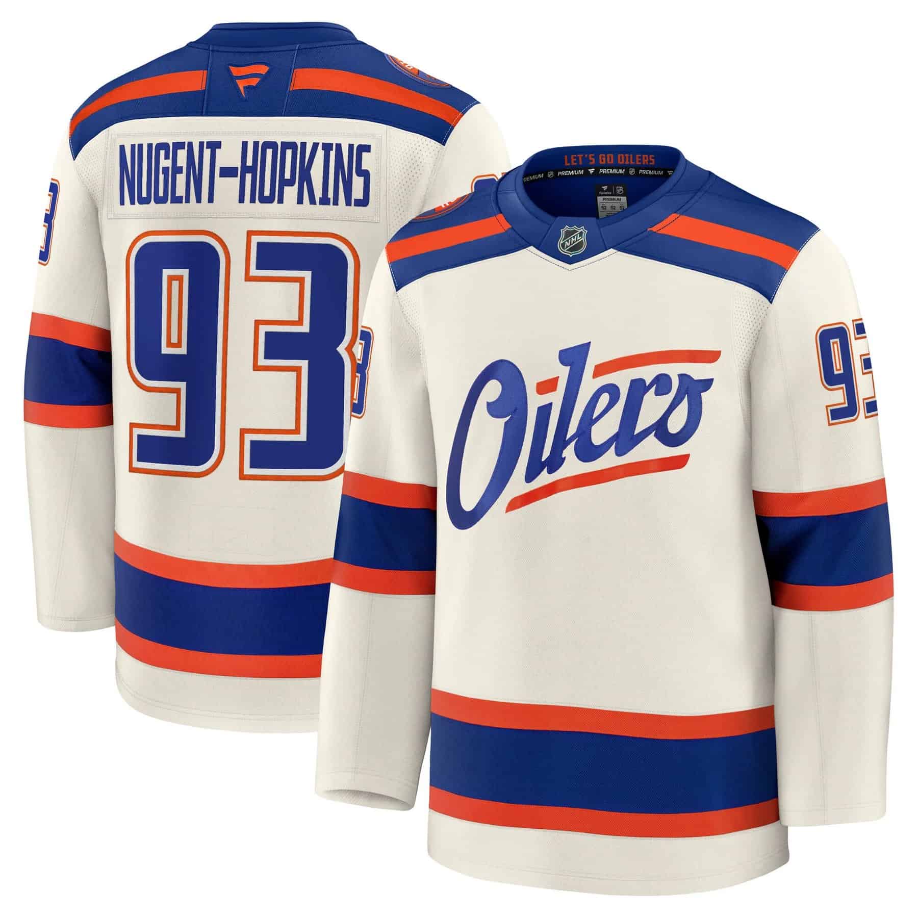 Ryan Nugent-Hopkins Edmonton Oilers Fanatics Alternate Premium