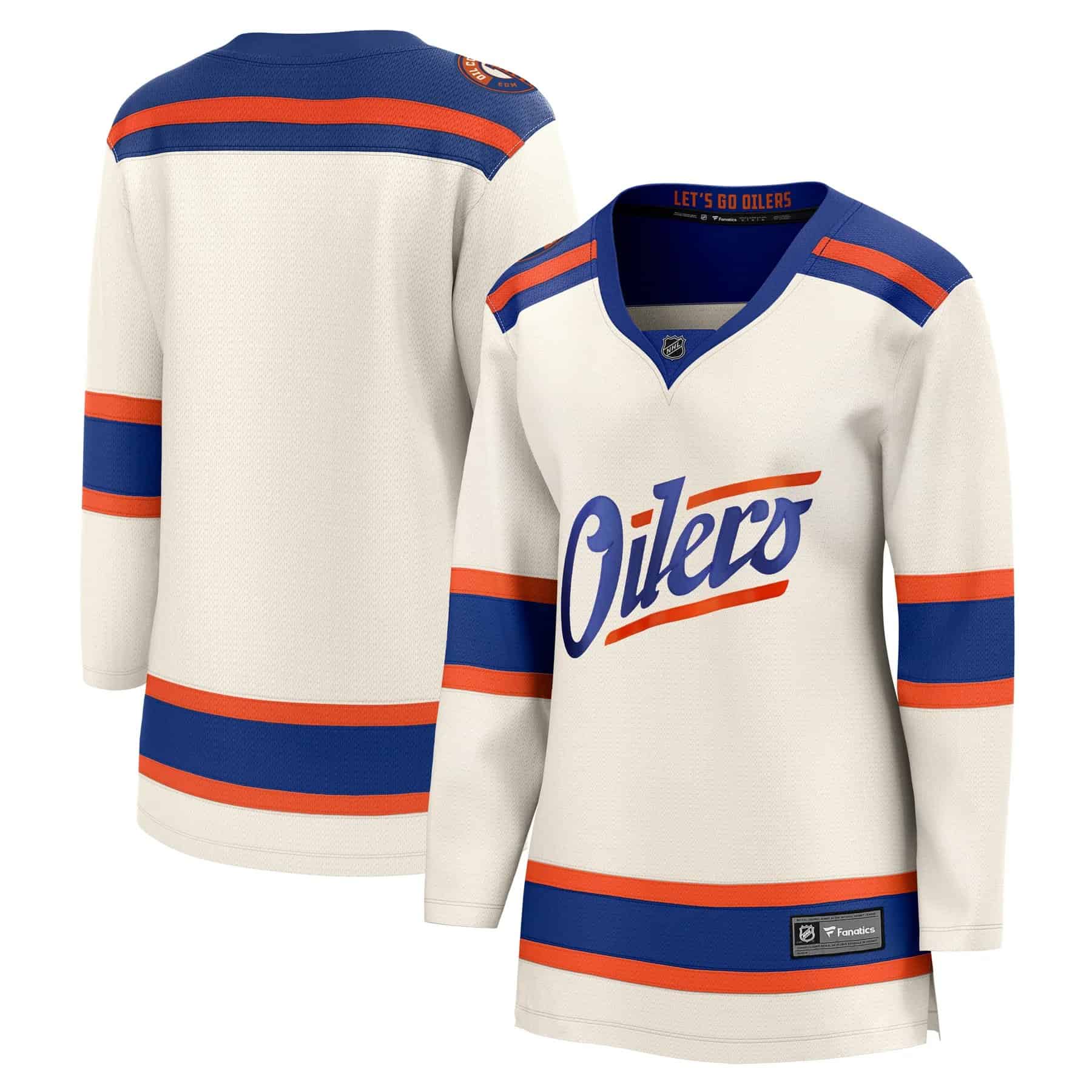 Women's Edmonton Oilers Fanatics Breakaway Alternate Replica