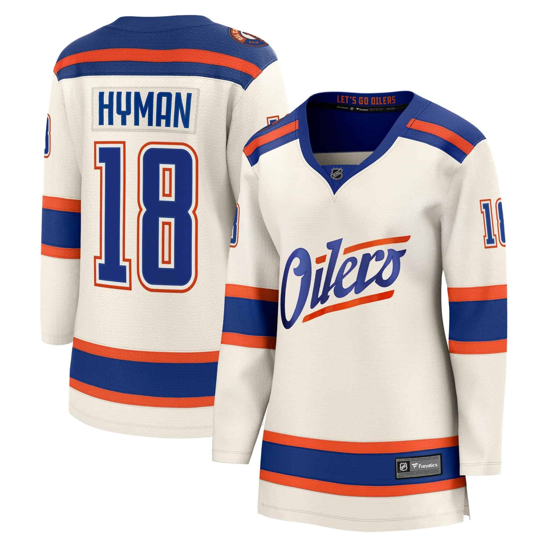 Women's Zach Hyman Edmonton Oilers Fanatics Breakaway Alternate