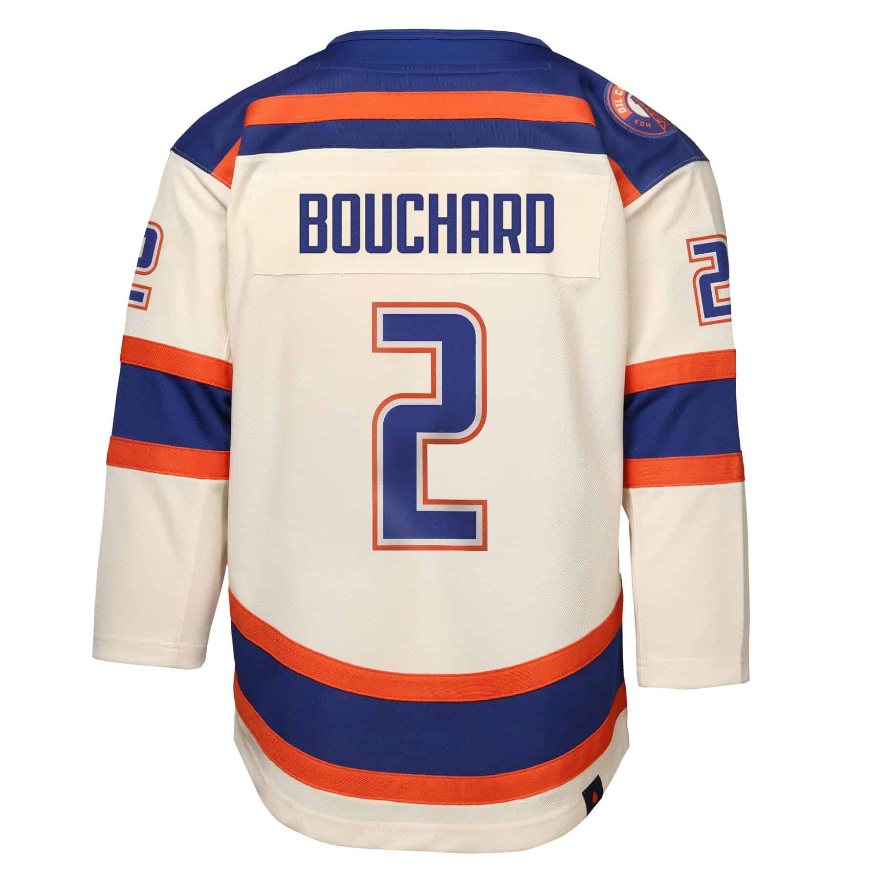 Youth Evan Bouchard Edmonton Oilers Alternate Cream Premier Jersey