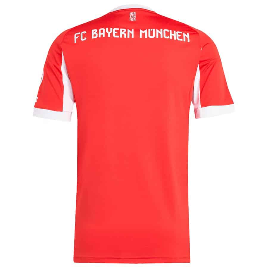 Men's Bayern Munich Adidas 2025/26 Home Replica Jersey - Red