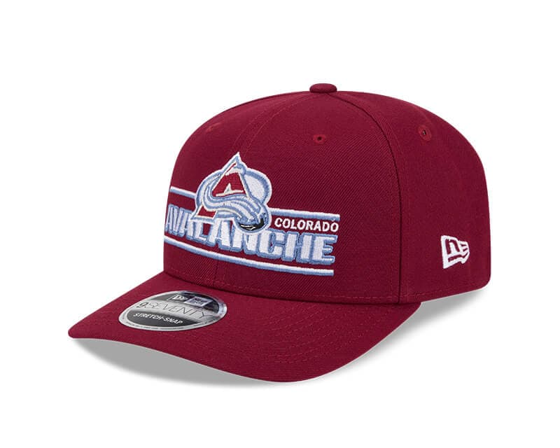 Colorado Avalanche New Era Stated 9SEVENTY Stretch-Snap Adjustable
