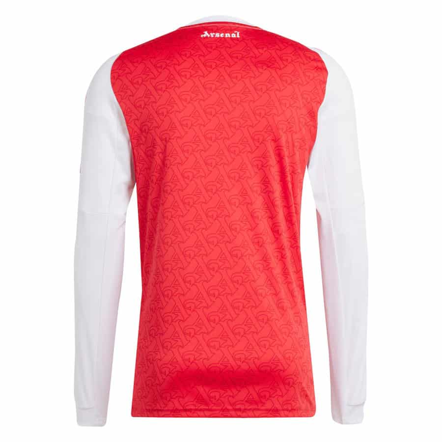 Men's Arsenal Adidas 2025/26 Home Long Sleeve Replica Jersey - Red