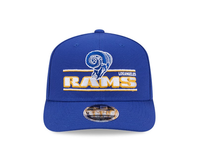 Los Angeles Rams New Era Stated 9SEVENTY Stretch-Snap Adjustable