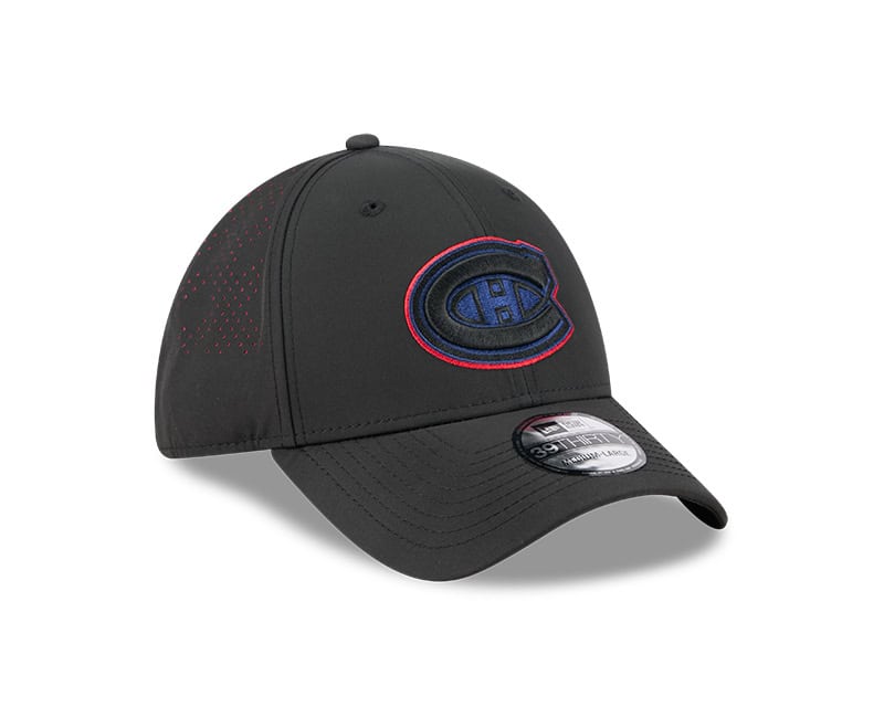Montreal Canadiens New Era Night 39THIRTY Flex Hat - Black