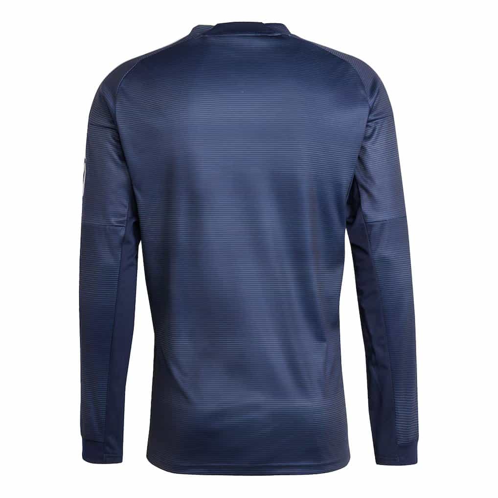 Men's Real Madrid Adidas 2025/26 Away Long Sleeve Replica Jersey