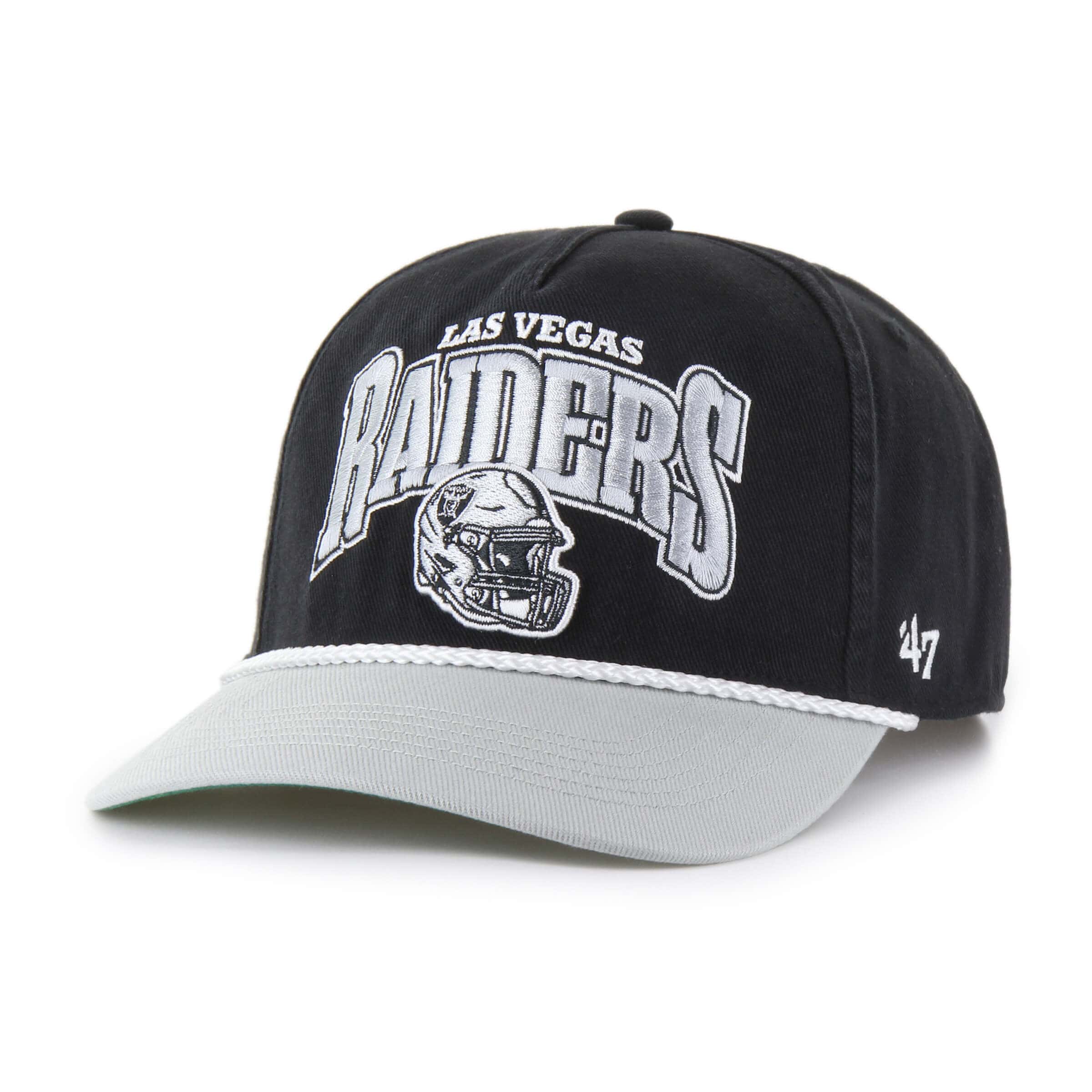 Las Vegas Raiders New Era Circle 9SEVENTY Stretch-Snap Adjustable