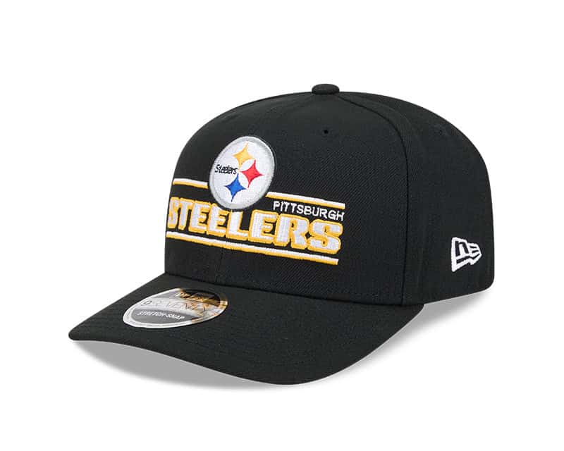 Pittsburgh Steelers New Era Stated 9SEVENTY Stretch-Snap