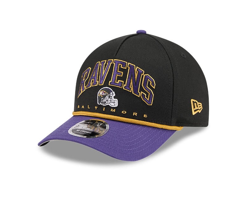 Baltimore Ravens New Era Arch 9FORTY M-Crown Adjustable Hat