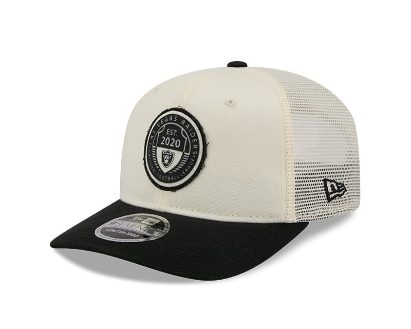 New Era 9SEVENTY LAS VEGAS RAIDERS キャップ Las Vegas Raiders New Era Circle 9SEVENTY Stretch-Snap Adjustable