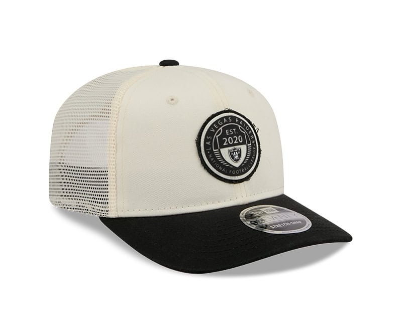 Las Vegas Raiders New Era Circle 9SEVENTY Stretch-Snap Adjustable