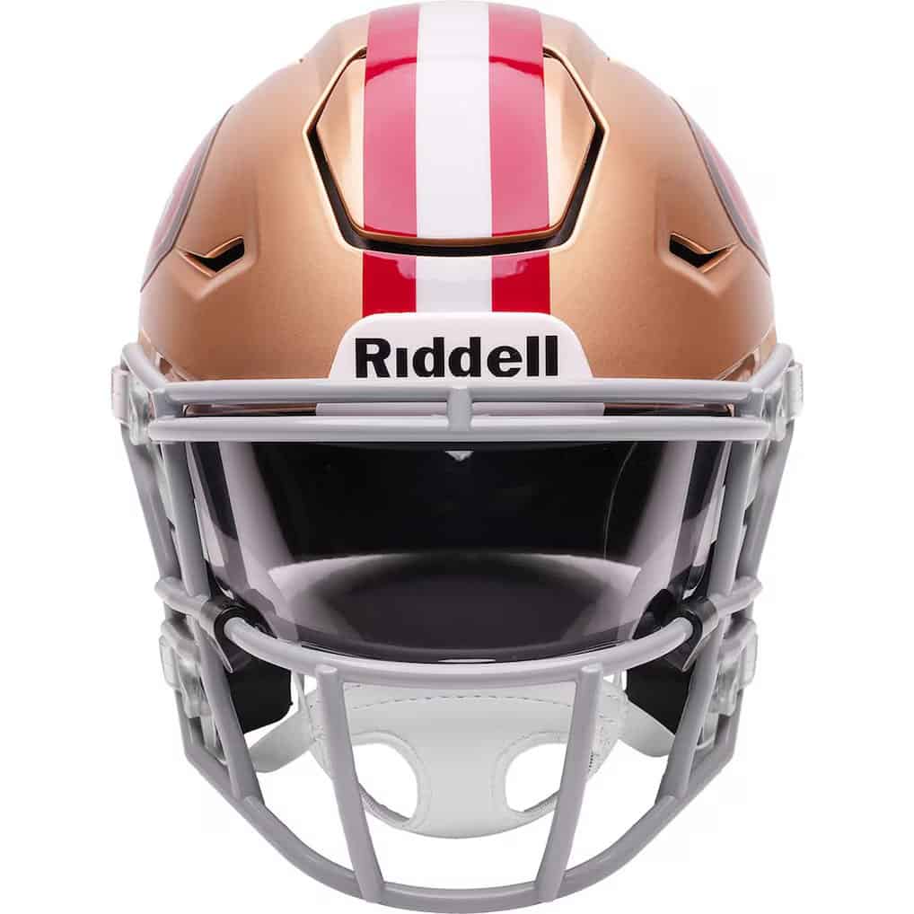 San Francisco 49ers Riddell Speed Flex Mid-Size Helmet - Sports Closet