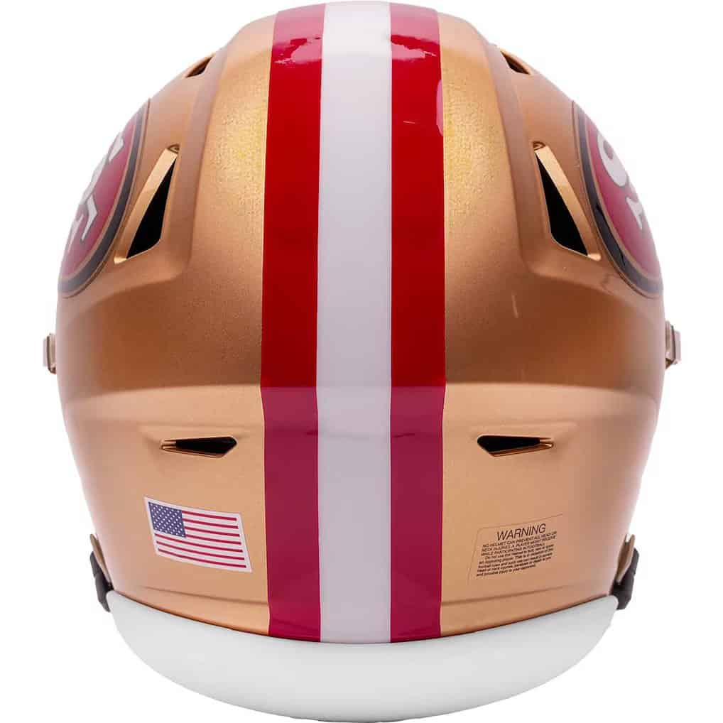 San Francisco 49ers Riddell Speed Flex Mid-Size Helmet - Sports Closet