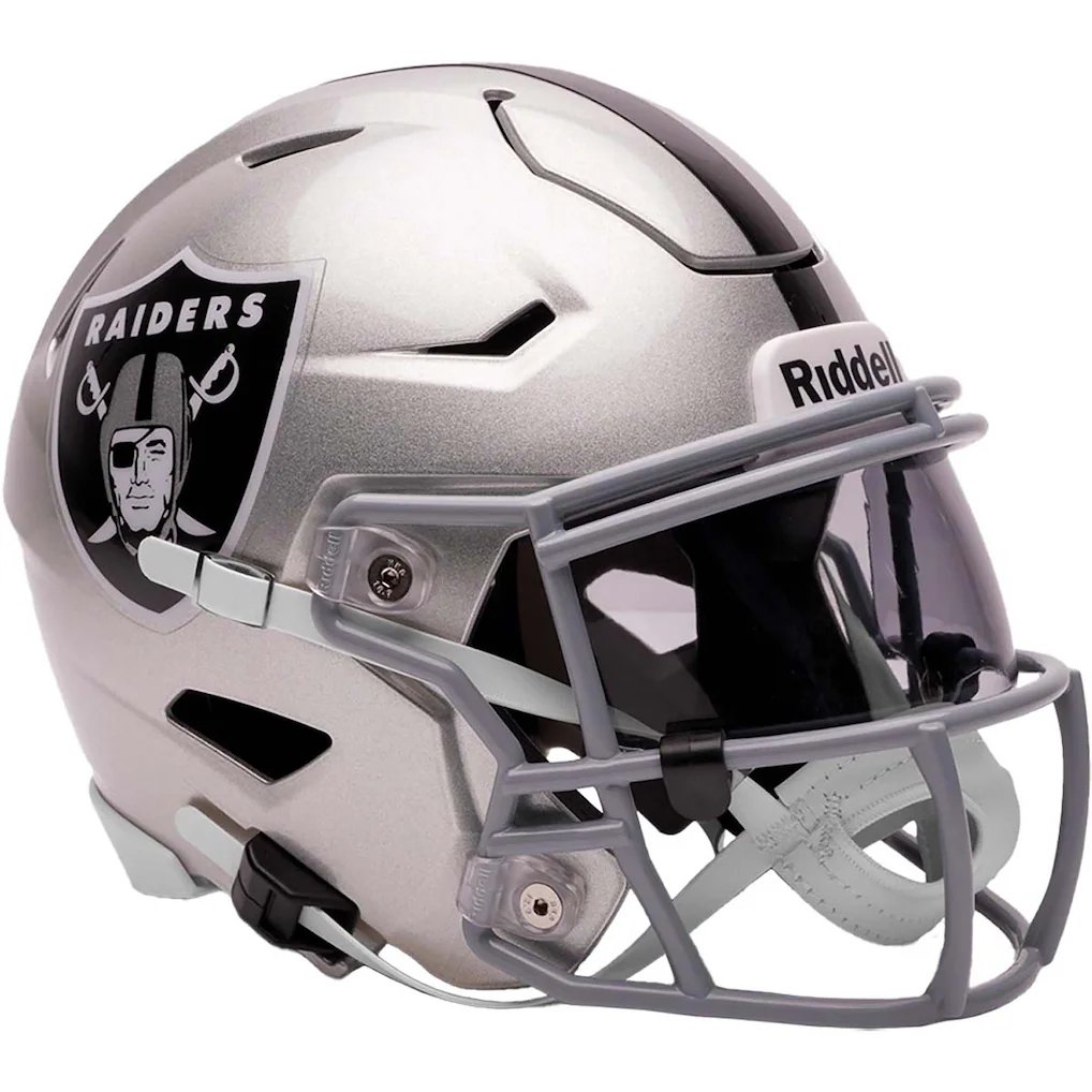 Las Vegas Raiders Riddell Speed Flex Mid-Size Helmet - Sports Closet