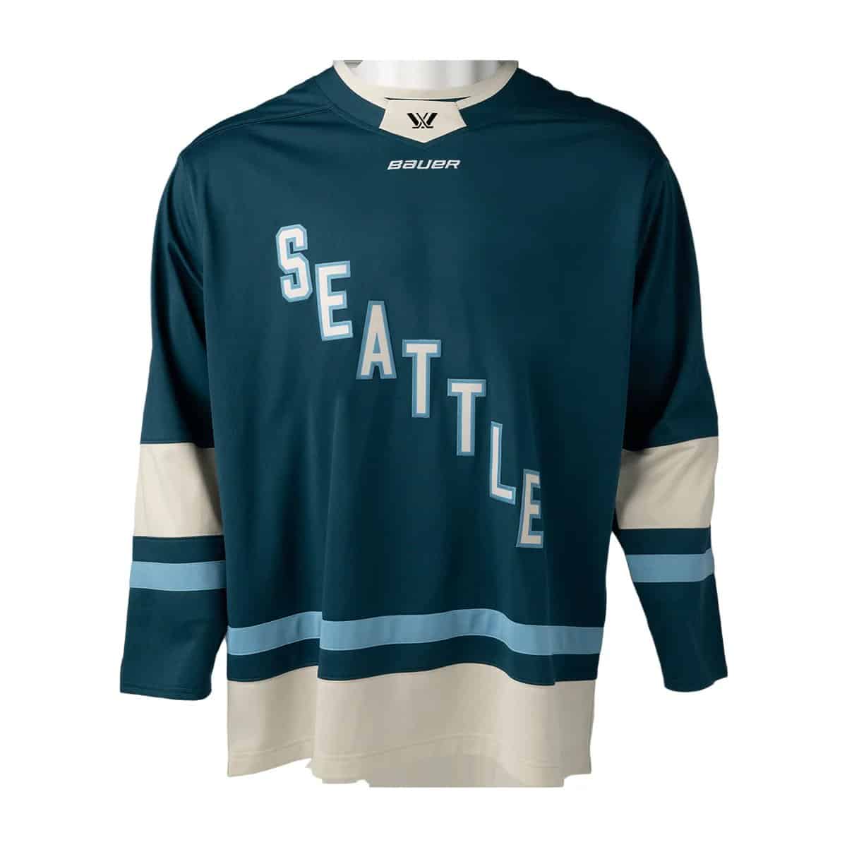 Adult Seattle Torrent Bauer Replica Home Jersey - Green - Sports