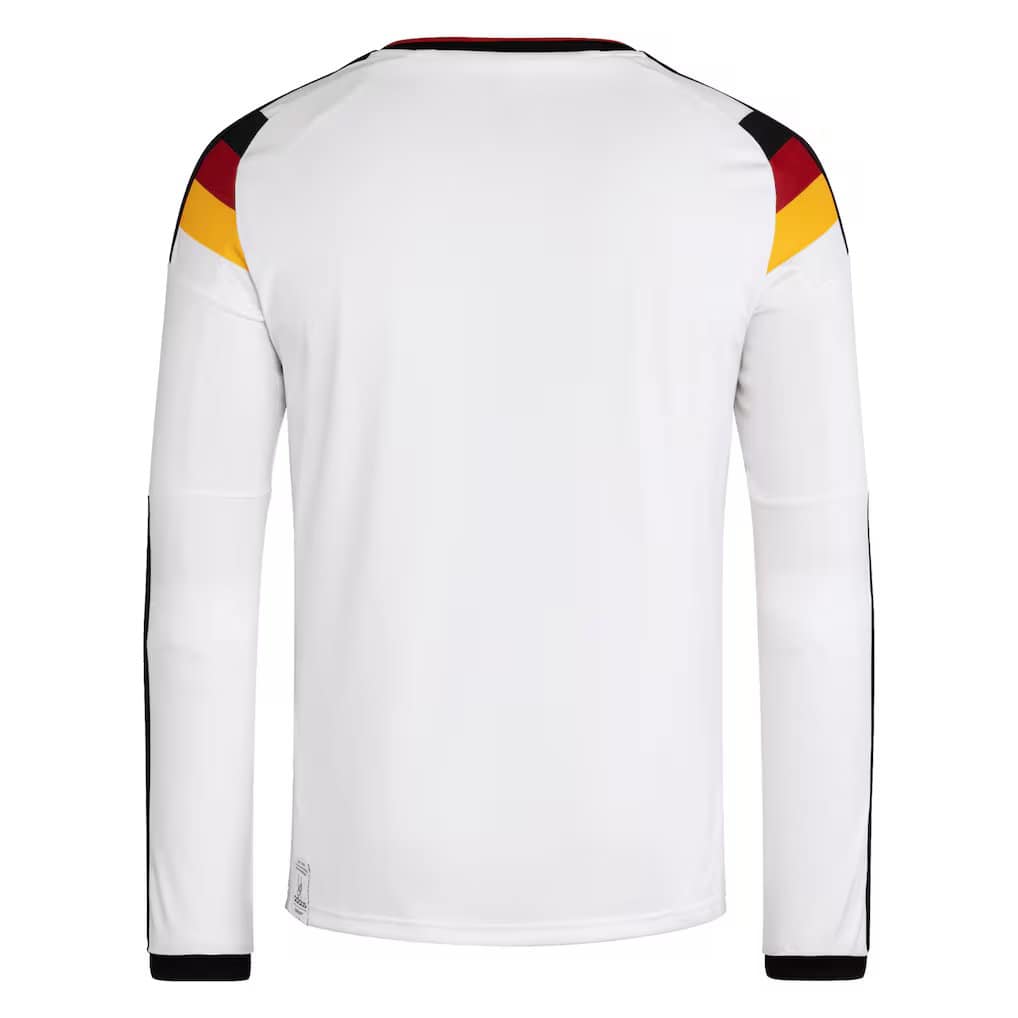 Men's Germany National Team Adidas 2026 Home Replica Long Sleeve
