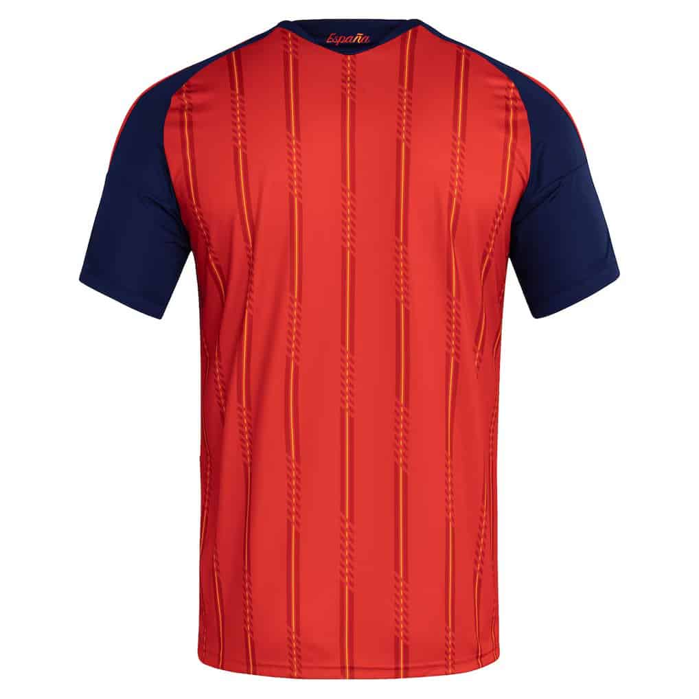 E*C様 Spain National Team Jersey Men's Spain National Team Adidas 2026 Home Replica Jersey - Red
