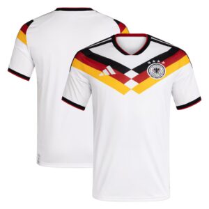 Men's Germany National Team Adidas 2026 Home Replica Long Sleeve