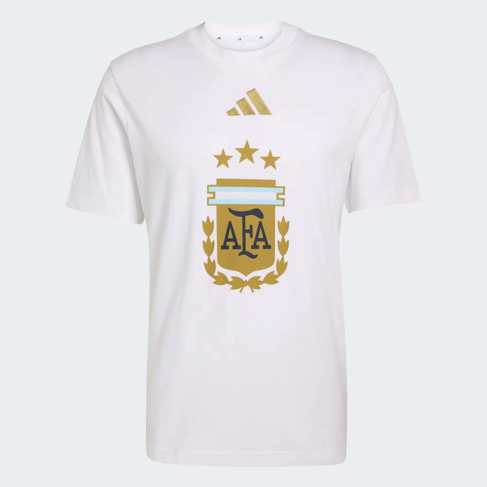 【digne】glossy shirt ホワイト Men's Argentina Adidas DNA Graphic T-Shirt - White - Sports Closet