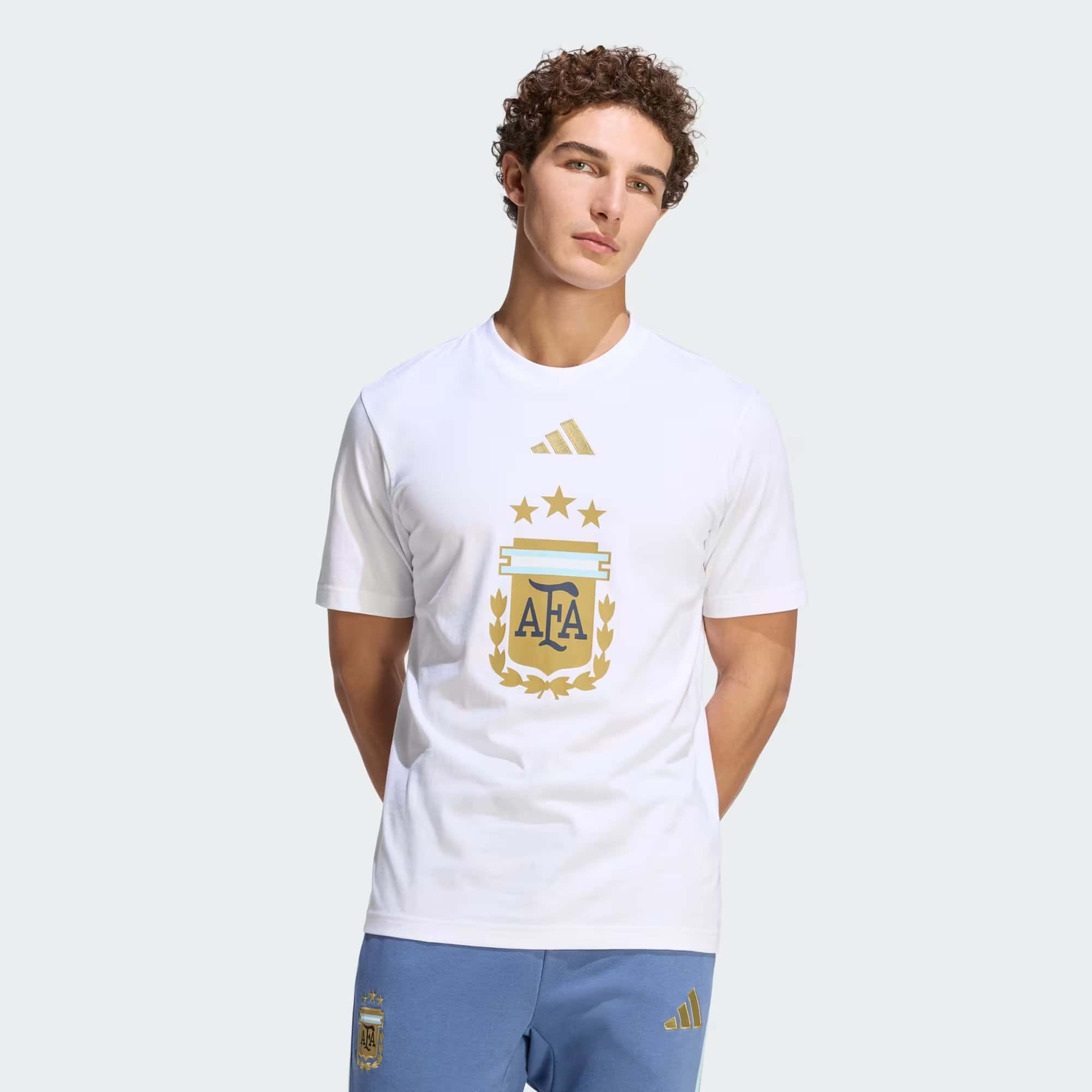 Men s Argentina Adidas DNA Graphic T Shirt White Sports Closet Men s Argentina Adidas DNA Graphic T Shirt White Sports Closet