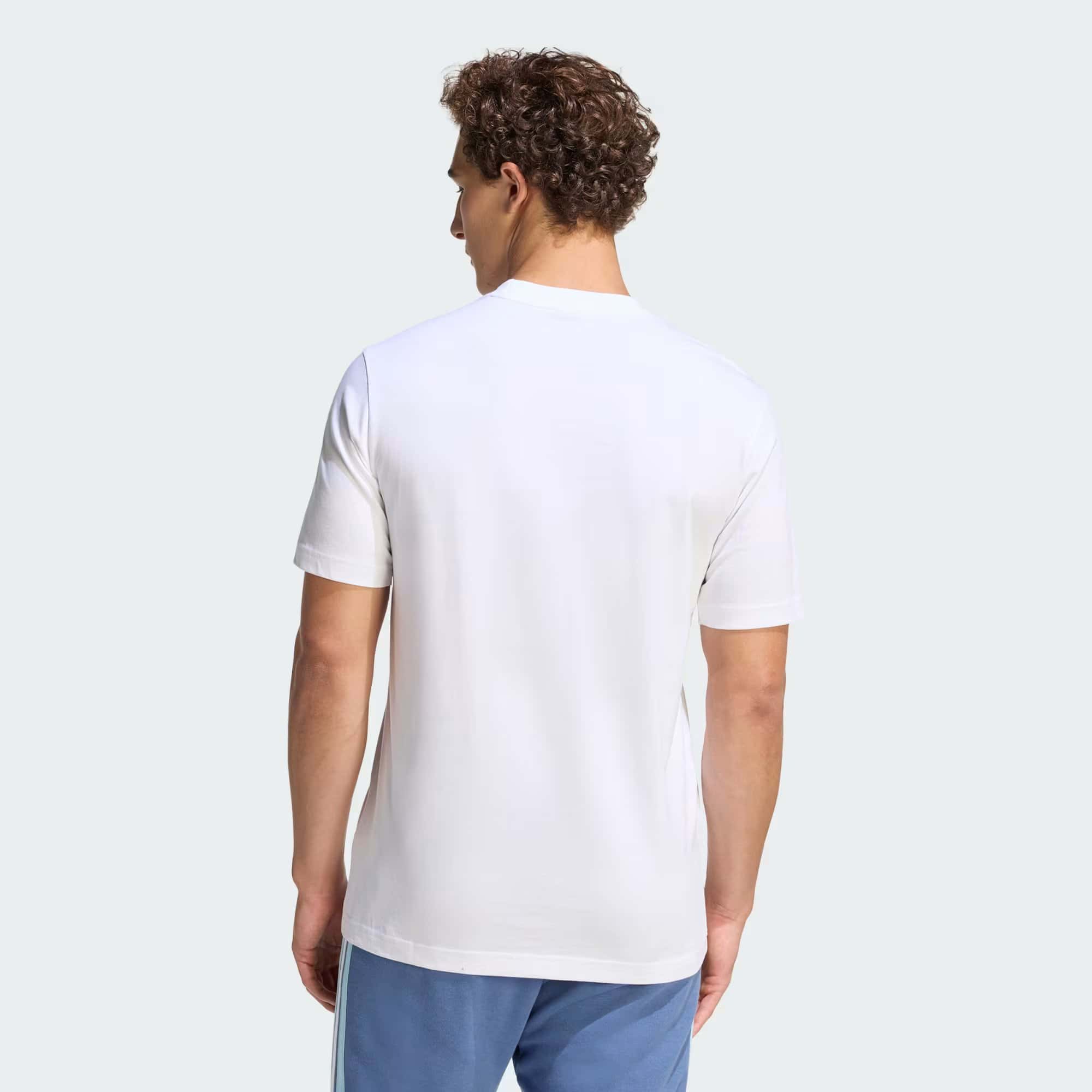 【digne】glossy shirt ホワイト Men's Argentina Adidas DNA Graphic T-Shirt - White - Sports Closet