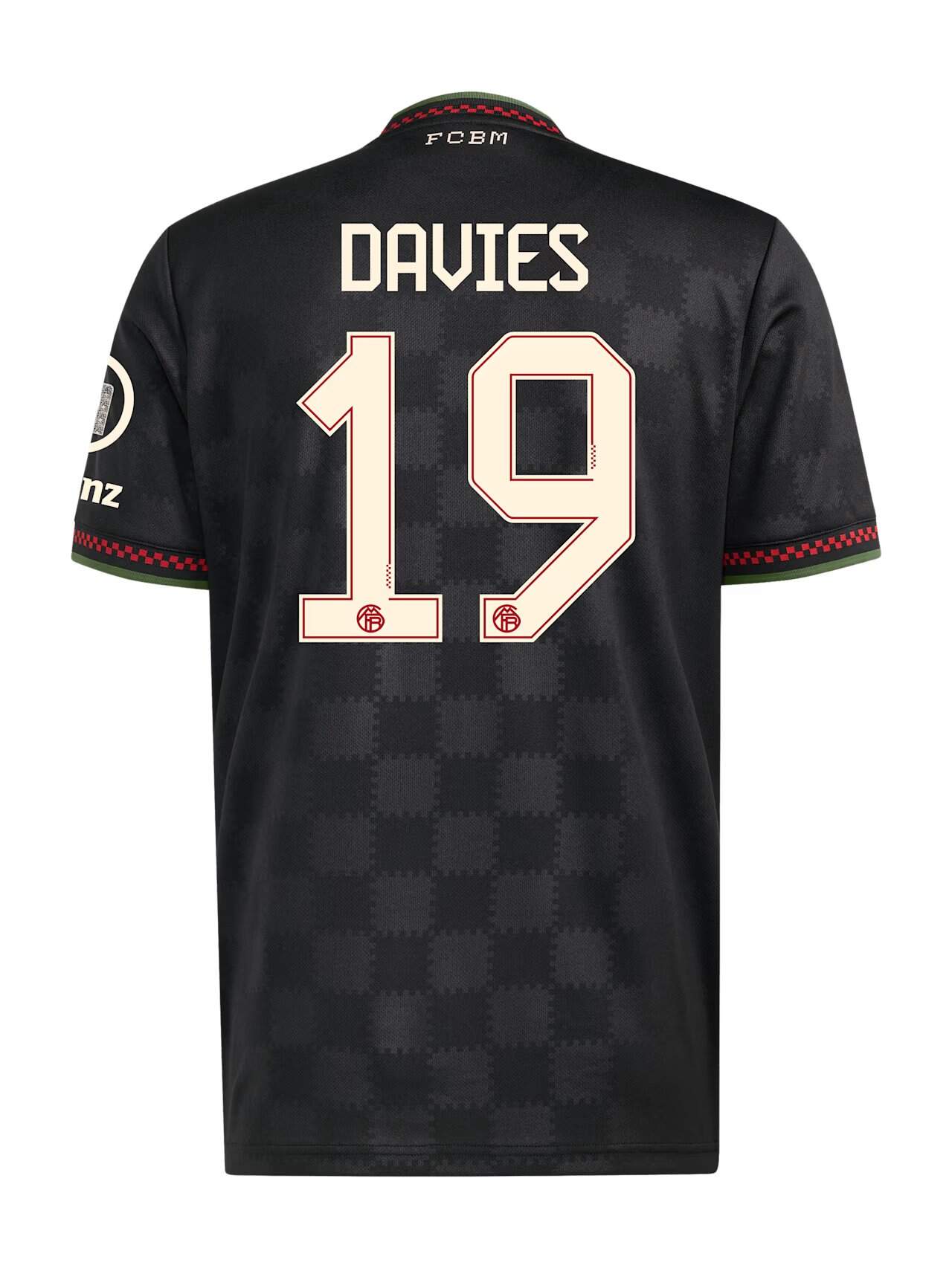 Men's Alphonso Davies Bayern Munich Adidas 2025/26 Third Replica