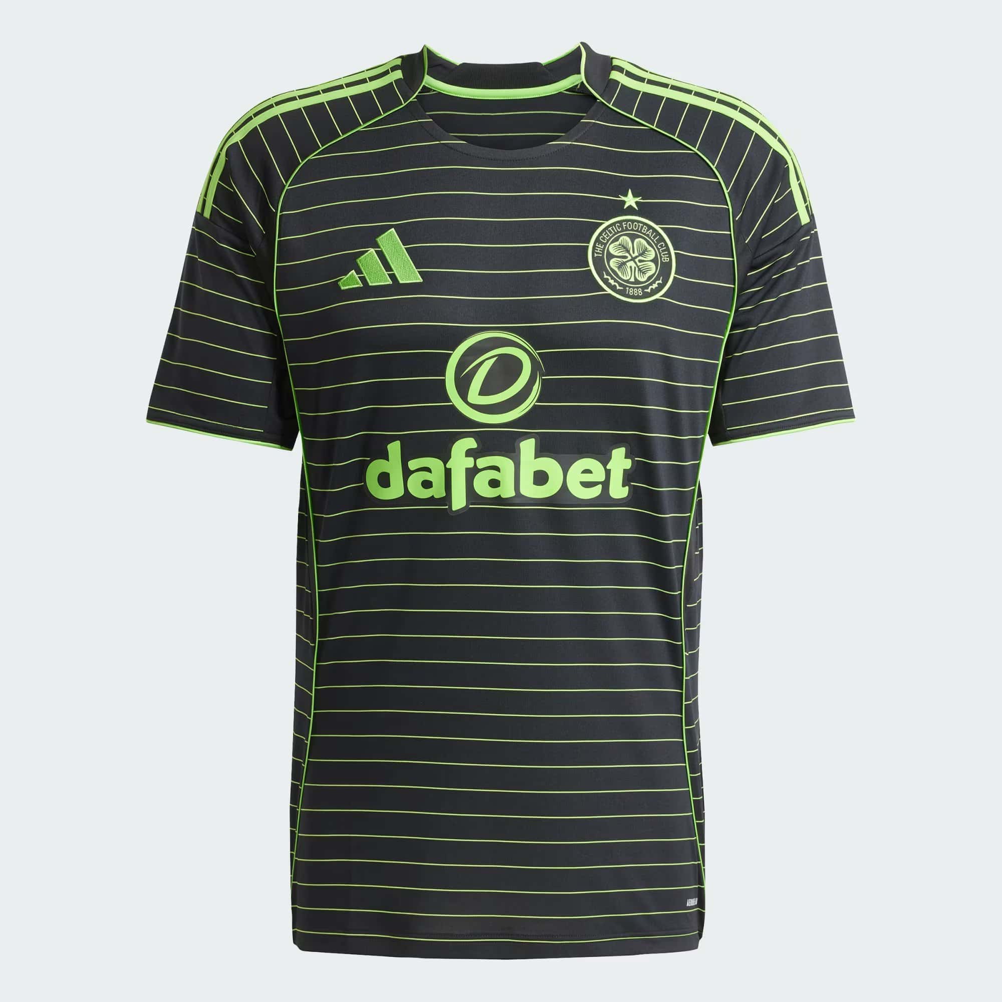 Men's Adidas Celtic FC 22/23 Away Replica Jersey - Black - Sports