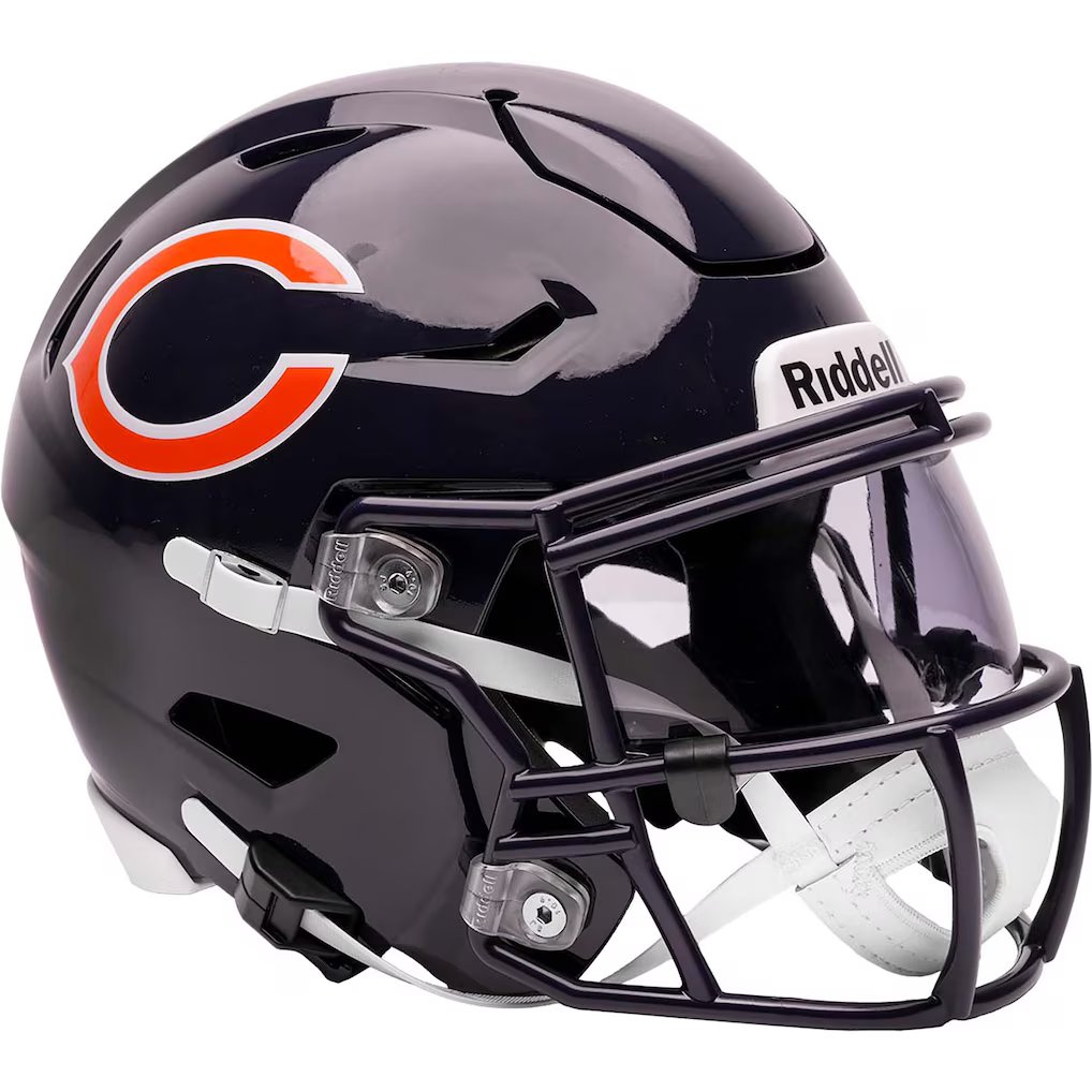 Chicago Bears Riddell Speed Flex Mid-Size Helmet - Sports Closet