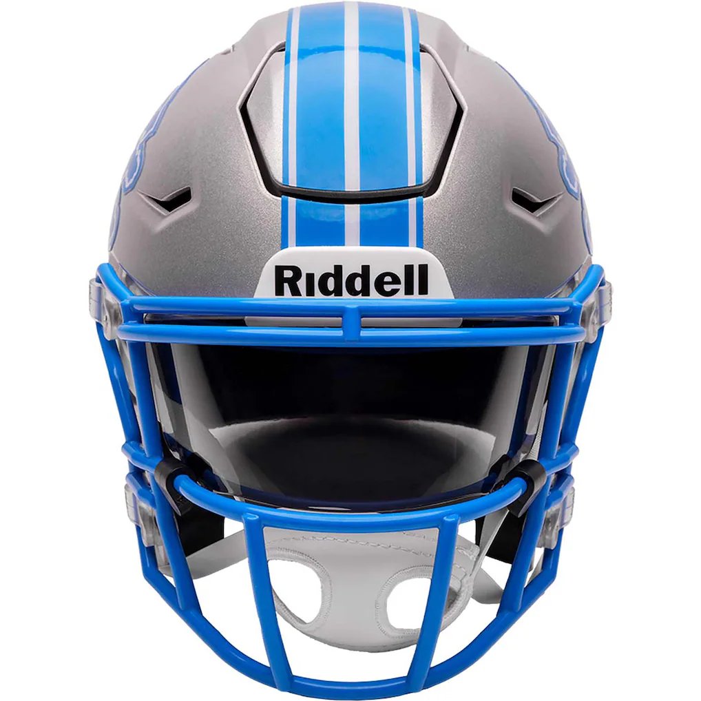 Detroit Lions Riddell Speed Flex Mid-Size Helmet - Sports Closet