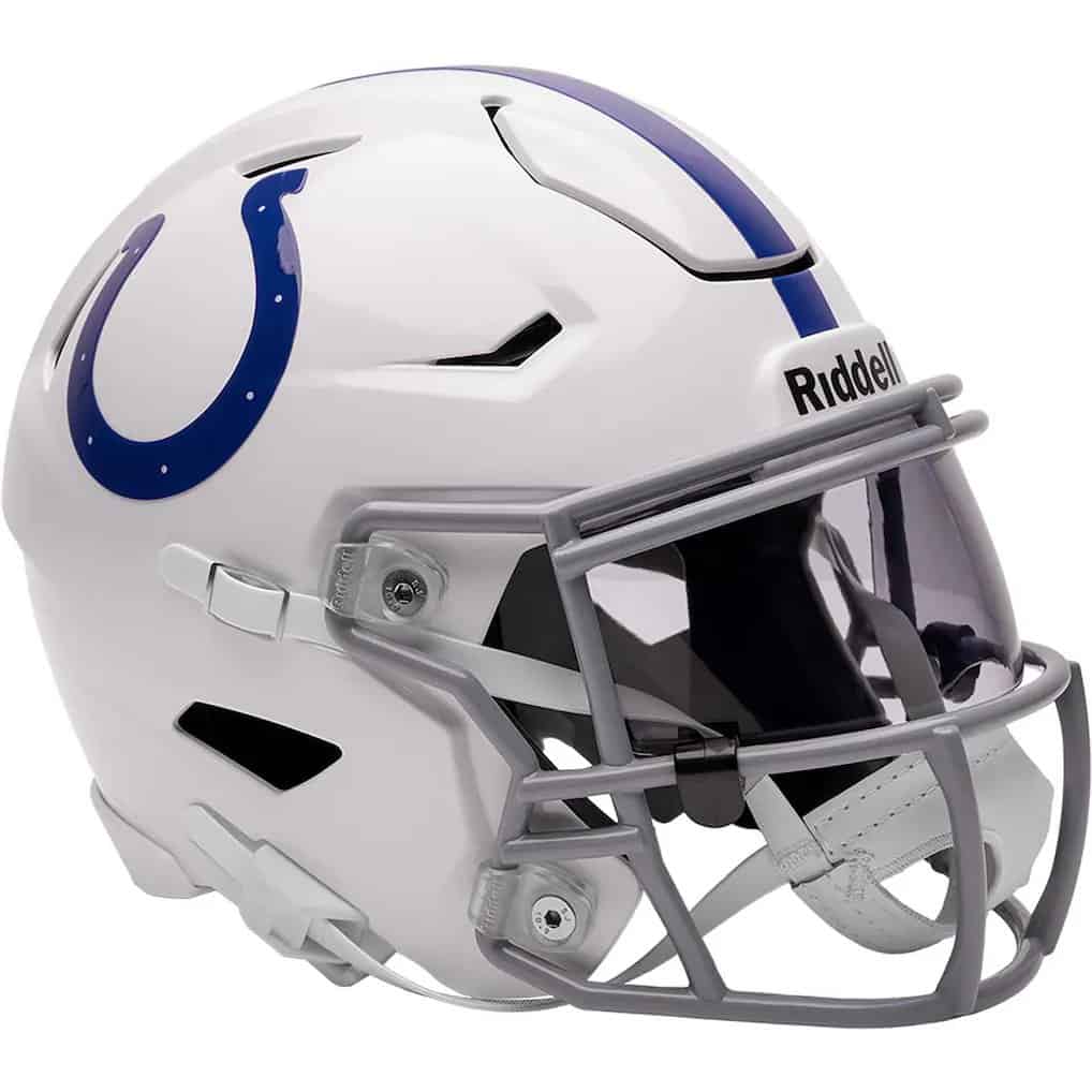 Indianapolis Colts Riddell Speed Flex Mid-Size Helmet - Sports Closet