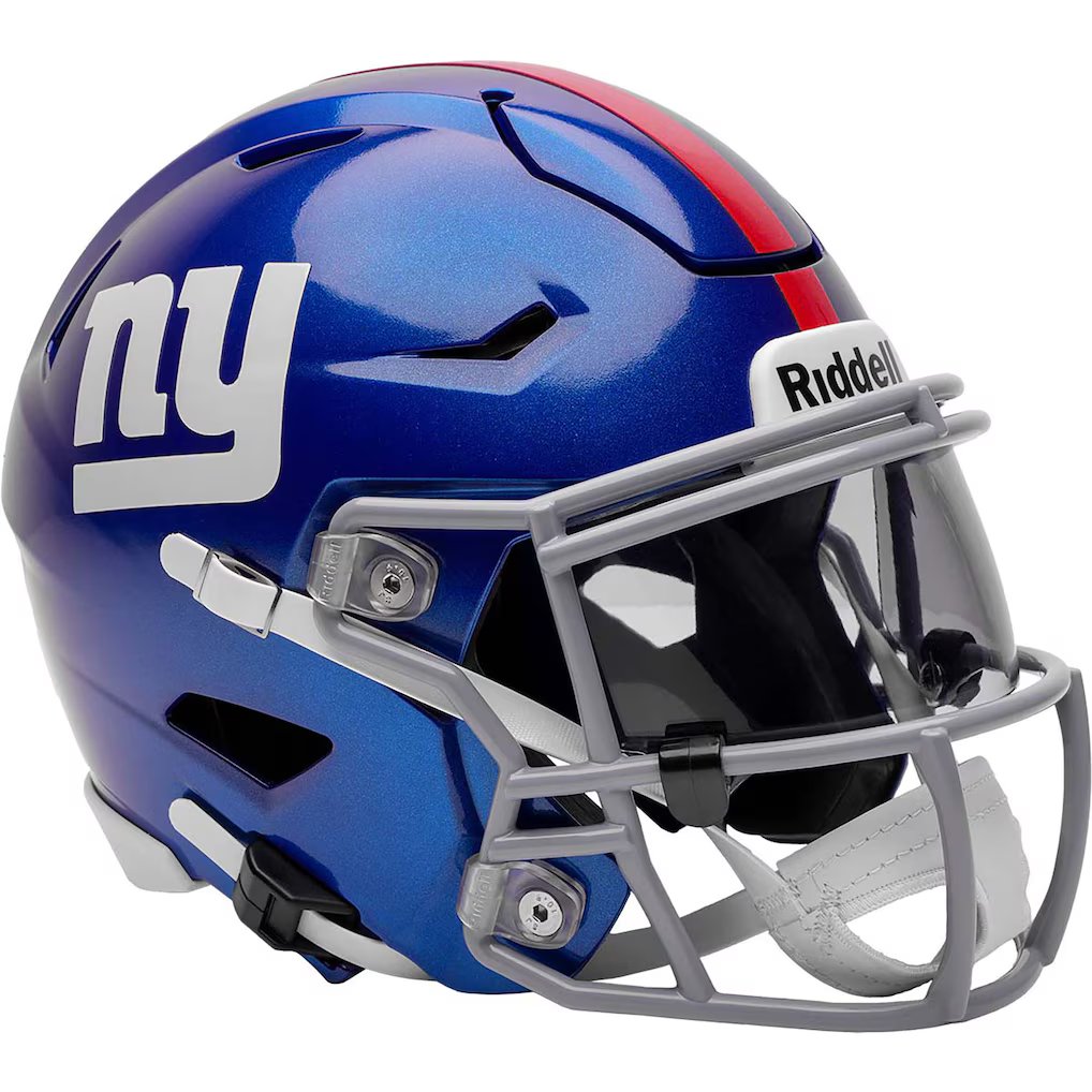 New York Giants Riddell Speed Flex Mid-Size Helmet - Sports Closet