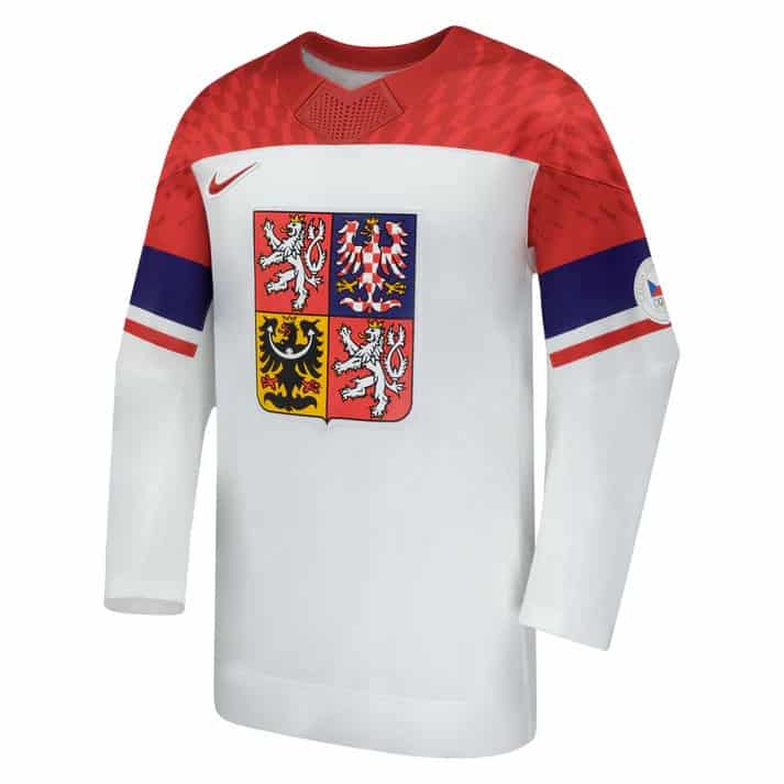 Czech Republic Nike 2026 Olympics Away Replica Jersey - White