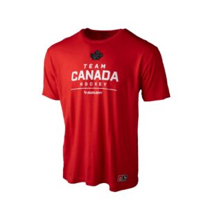 Youth Canada 2025 4 Nations Face-Off Primary Logo T-Shirt - Red