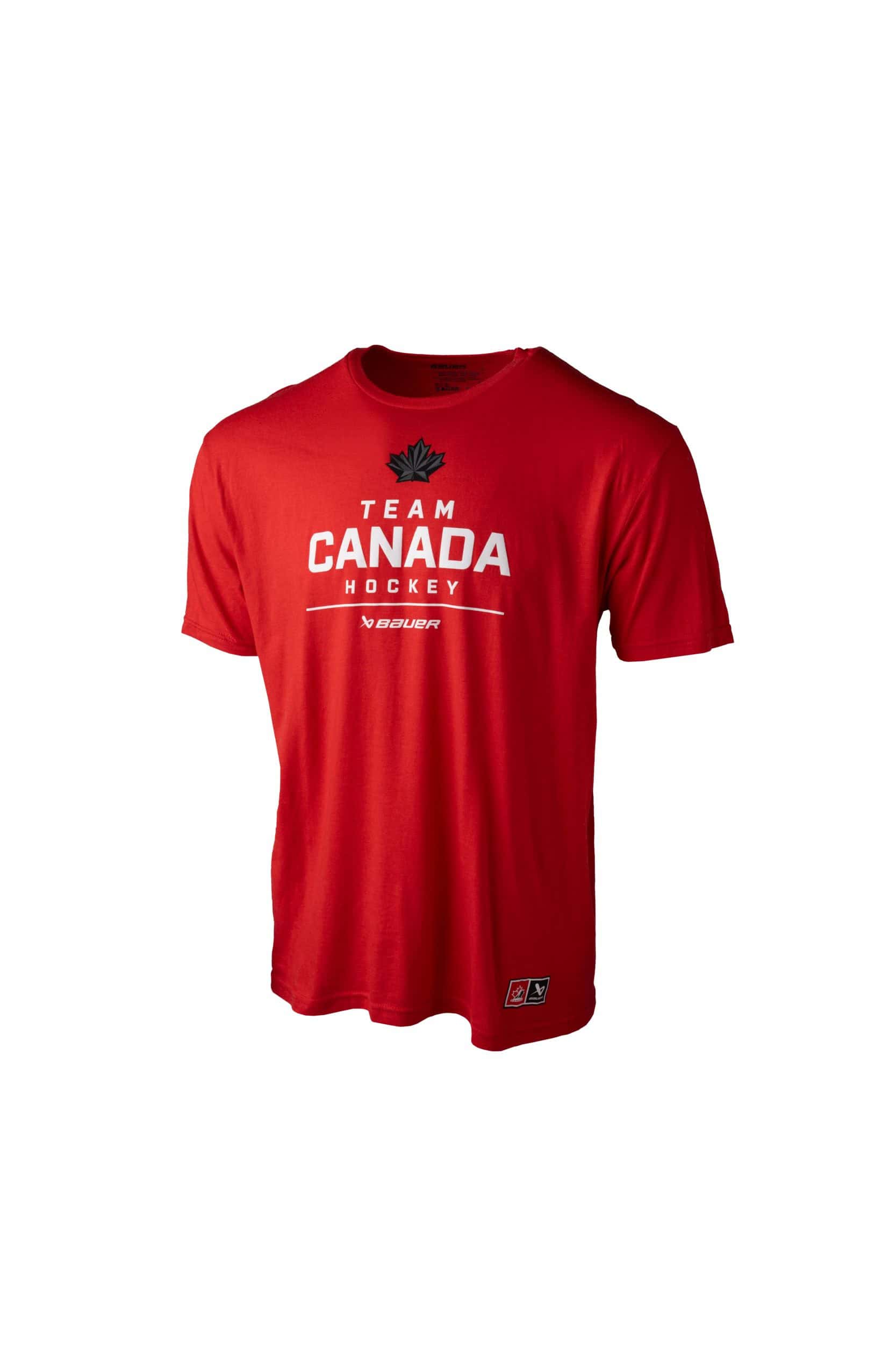 Youth Canada 2025 4 Nations Face-Off Primary Logo T-Shirt - Red