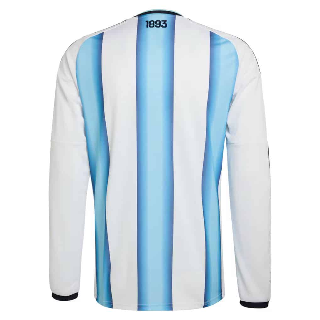Men's Argentina National Team Adidas 2026 Home Replica Long Sleeve