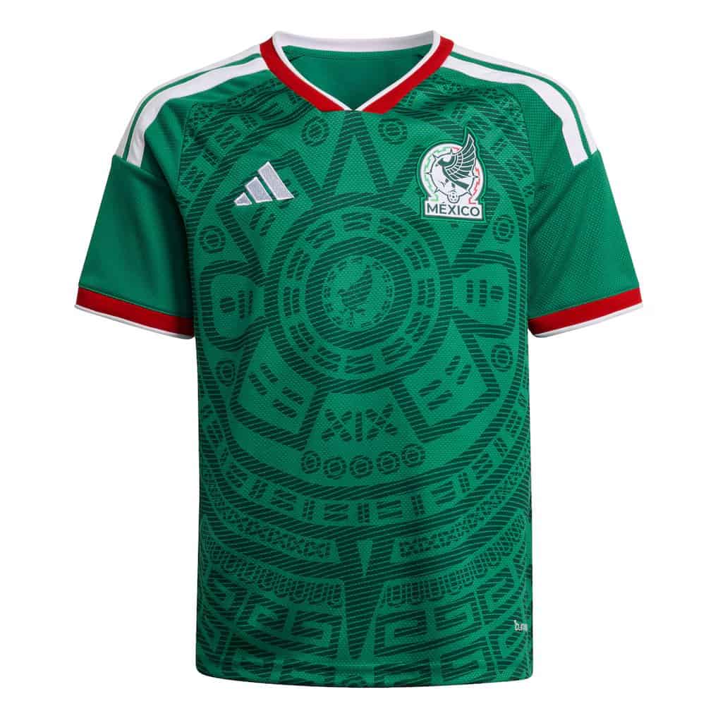 【Used】サッカーユニフォーム アディダス メキシコ代表15/16チチャリート Youth Mexico National Team Adidas 2026 Home Replica Jersey - Green