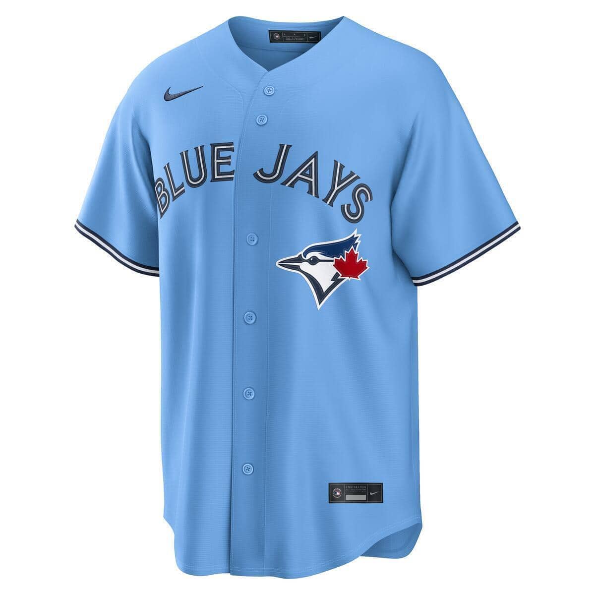 Men's Toronto Blue Jays Ernie Clement Nike Light Blue Alternate