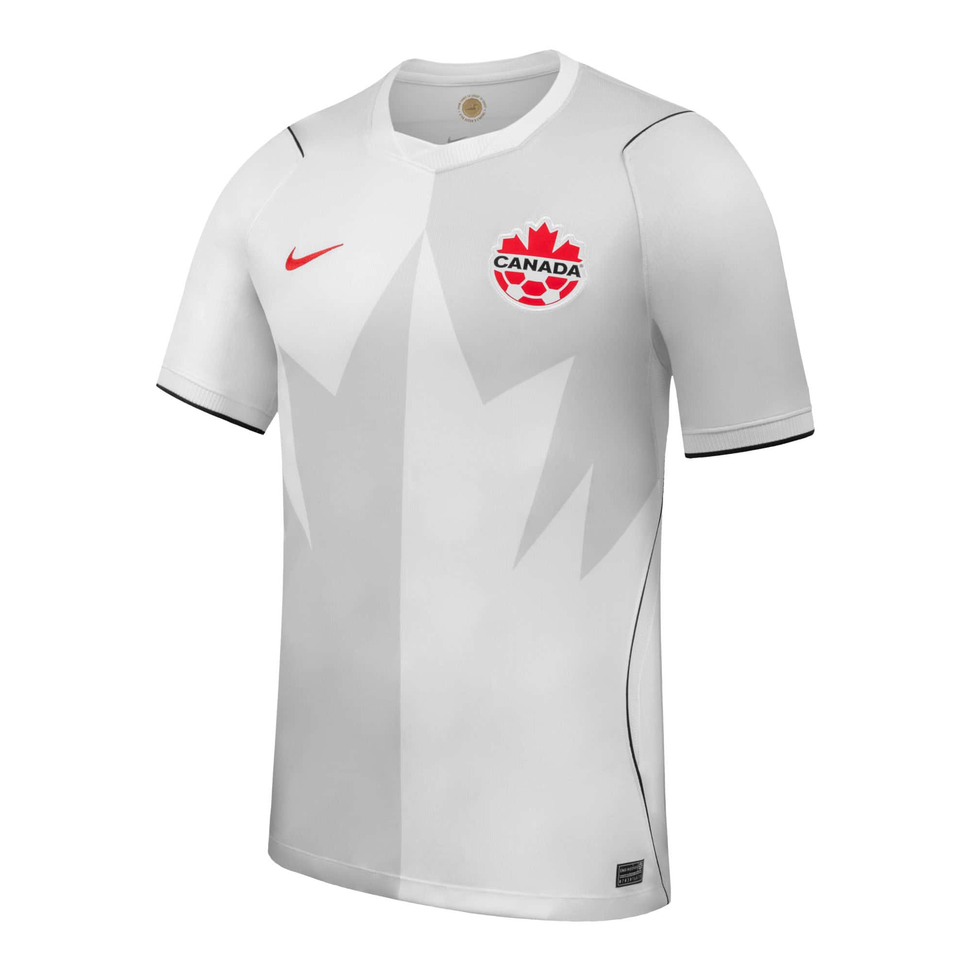 Men's Canada Soccer Nike 2026 Stadium Third Replica Jersey - White