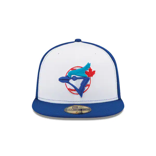 Toronto Blue Jays New Era Cooperstown 59FIFTY Fitted Hat - White