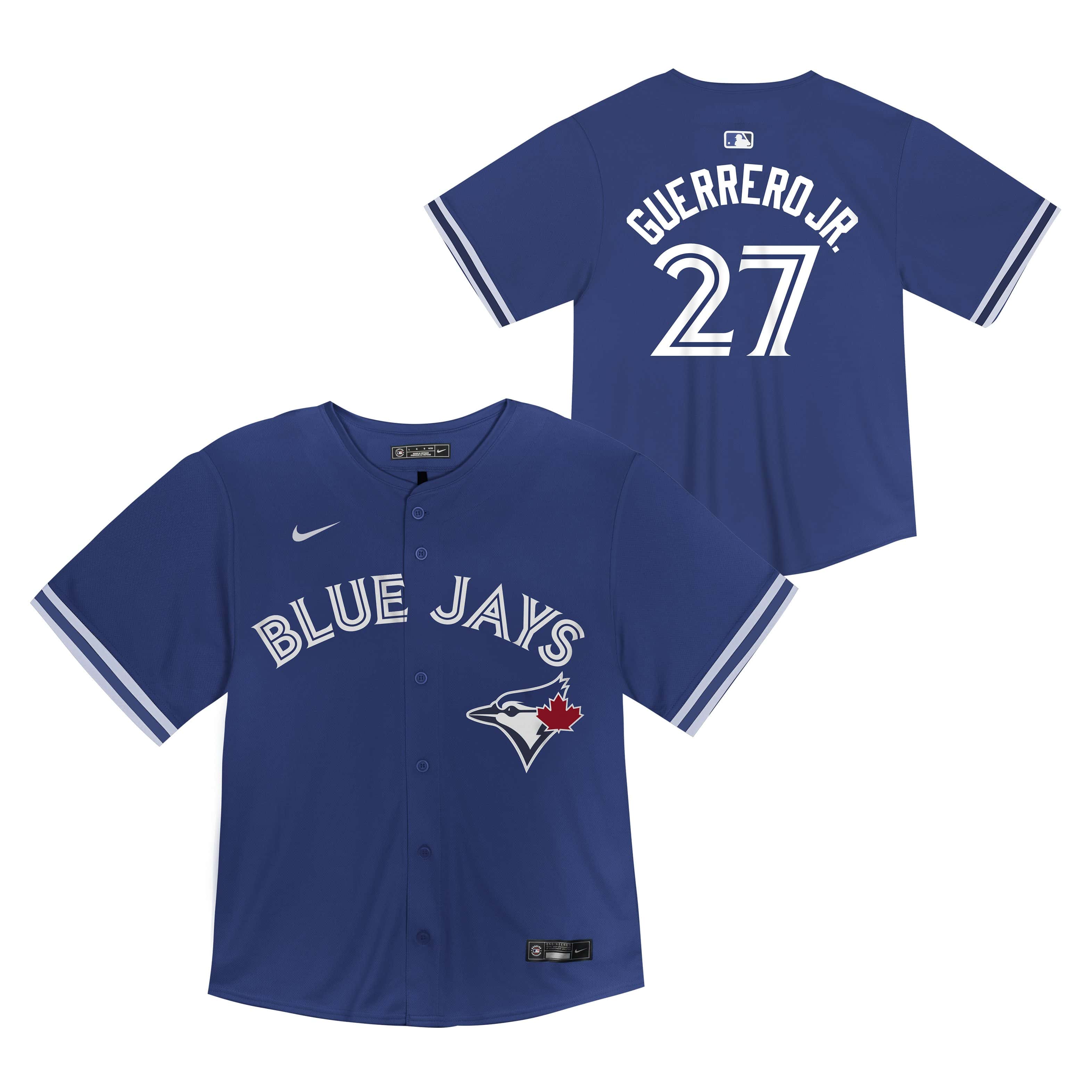 Blue Jays ゲレーロJr. ユニフォーム　ブルージェイズ　ナイキ　MLB Child Toronto Blue Jays Vladimir Guerrero Jr. Nike Royal Blue