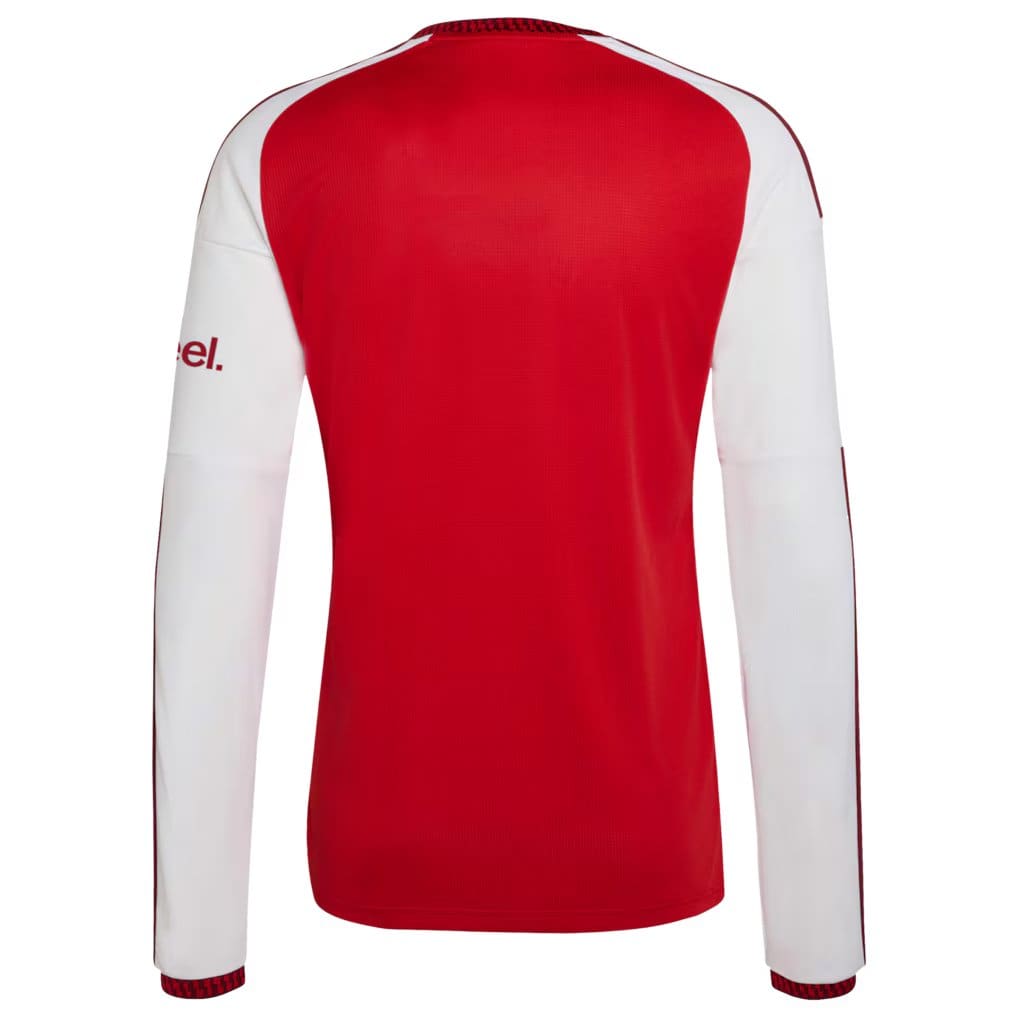 Men's Arsenal Adidas 2026/27 Home Long Sleeve Replica Jersey - Red