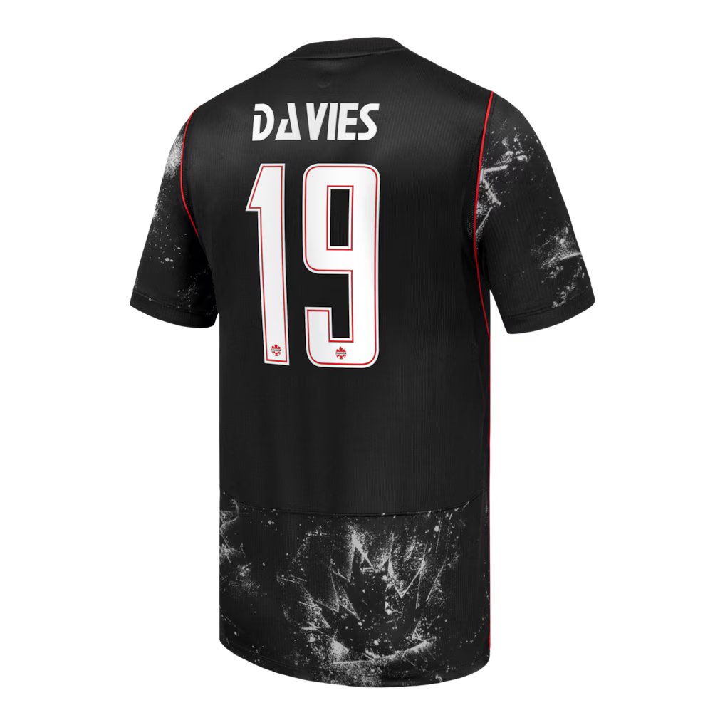 Men's Alphonso Davies Canada Soccer Nike 2026 Stadium Away Replica