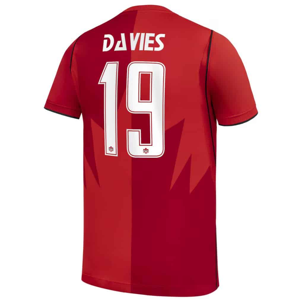 Youth Alphonso Davies Canada Soccer Nike 2026 Stadium Home Replica