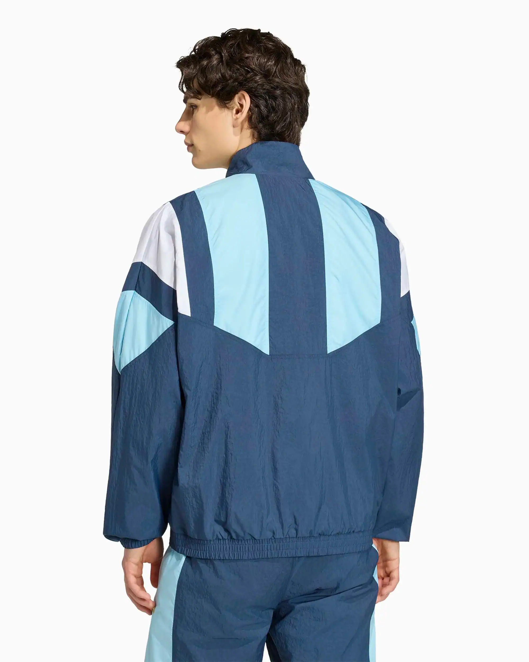  eqt track top blue M セットアップ M Men's Argentina National Soccer Team Adidas Originals EQT Full-Zip