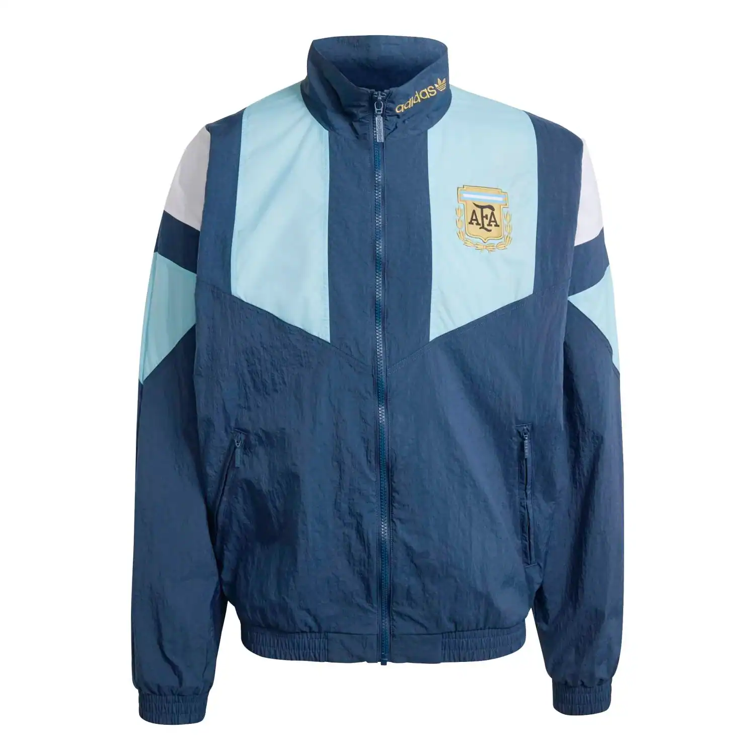 Men's Argentina National Soccer Team Adidas Originals EQT Full-Zip