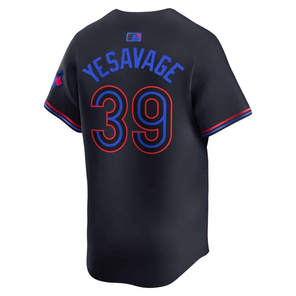 Men's Toronto Blue Jays Trey Yesavage Nike Navy City Connect
